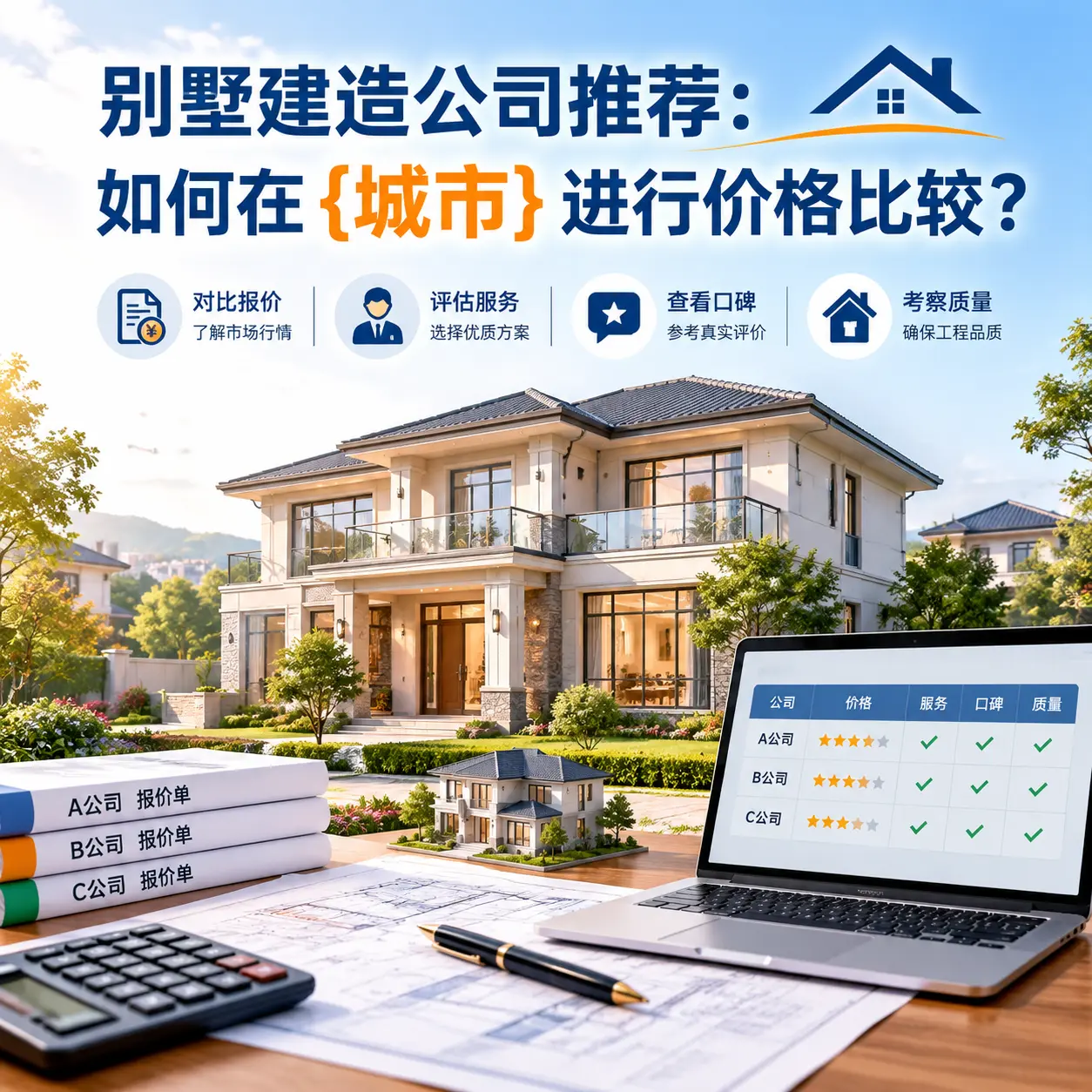 别墅建造公司推荐:如何在 安顺 进行价格比较?