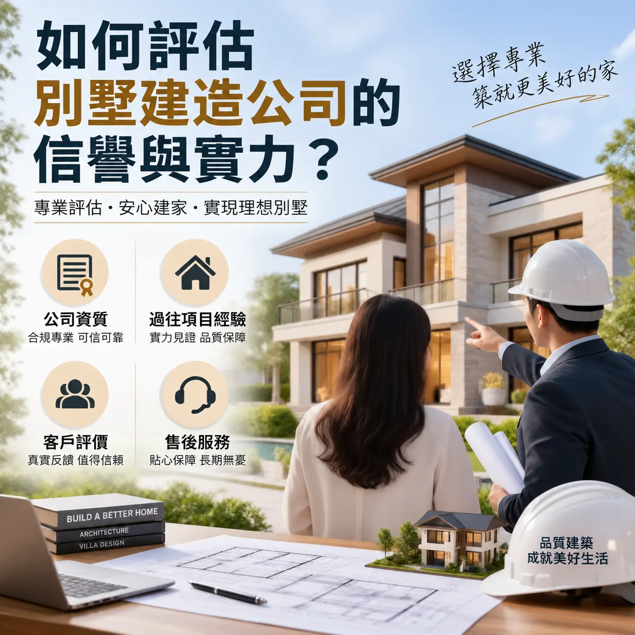 如何评估 安顺 别墅建造公司的信誉与实力?