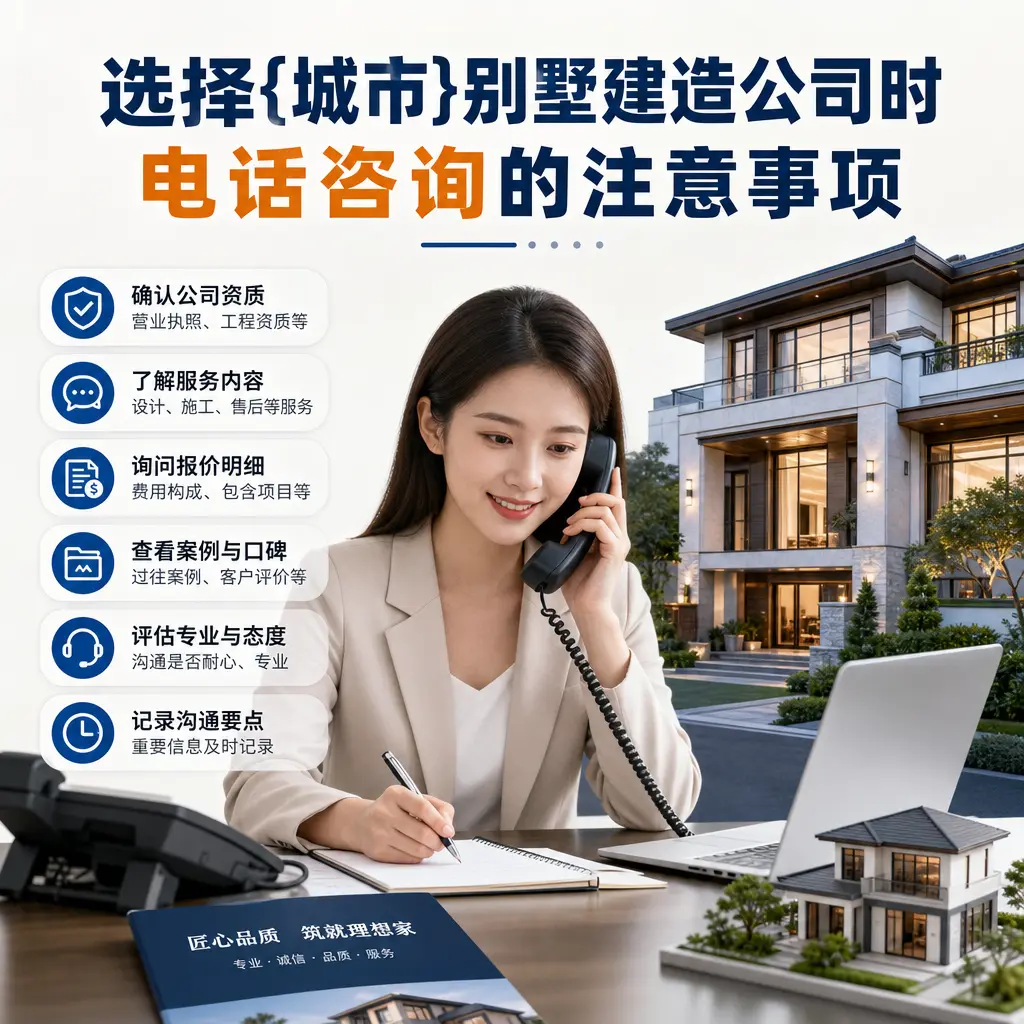 选择安顺别墅建造公司时，电话咨询的注意事项