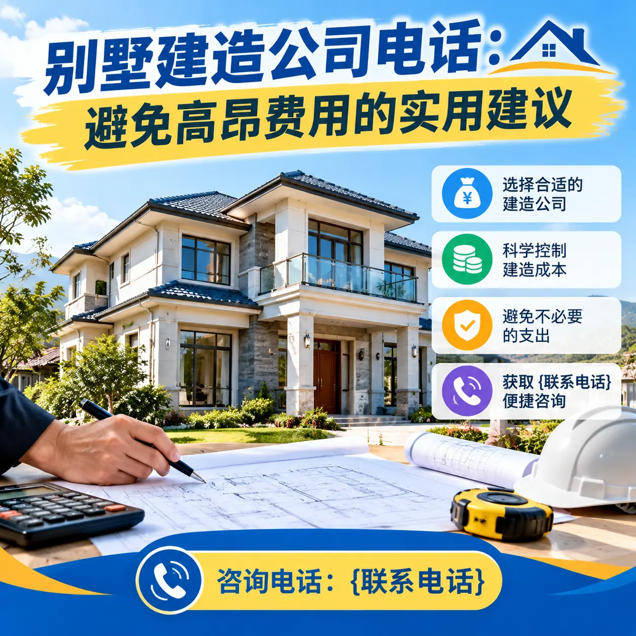 安顺别墅建造公司电话：避免高昂费用的实用建议