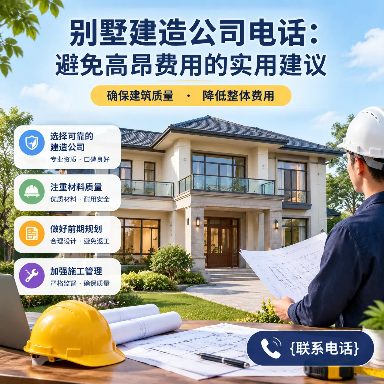 安顺别墅建造公司电话：避免高昂费用的实用建议