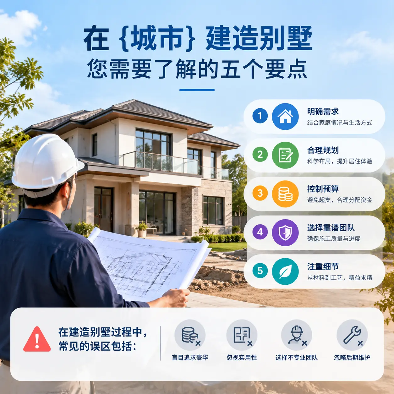 在 安顺 建造别墅，您需要了解的五个要点