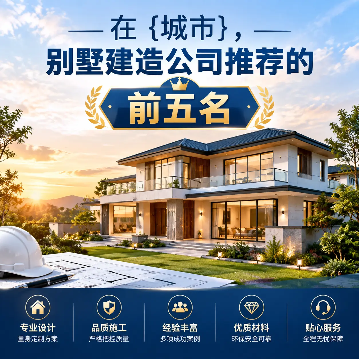 在 安顺，别墅建造公司推荐的前五名