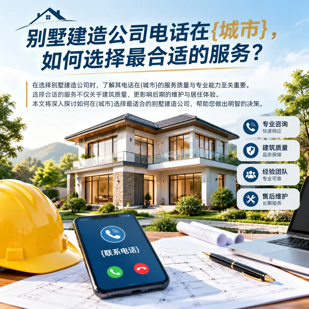 别墅建造公司电话在安顺,如何选择最合适的服务?