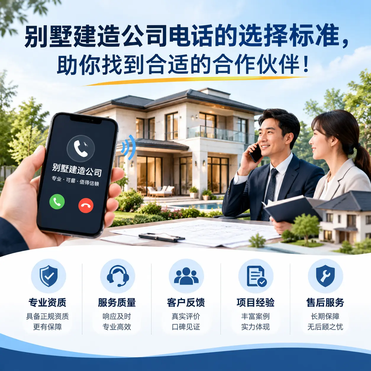 别墅建造公司电话的选择标准，助你找到合适的合作伙伴！