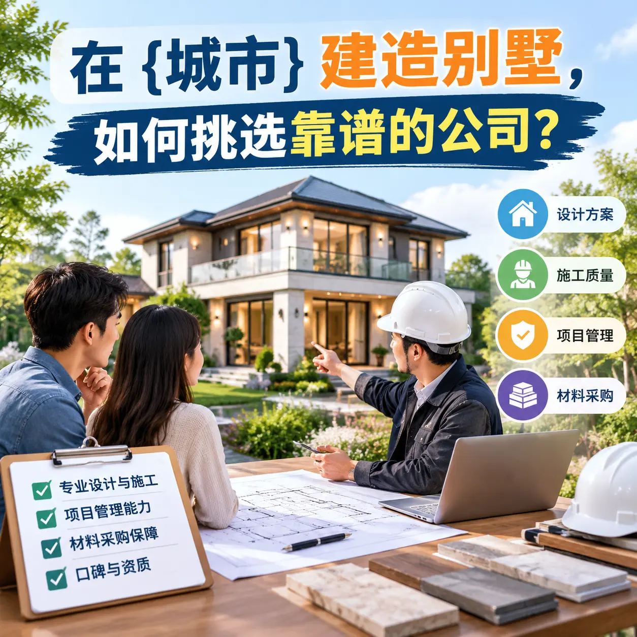 在 安顺 建造别墅，如何挑选靠谱的公司？