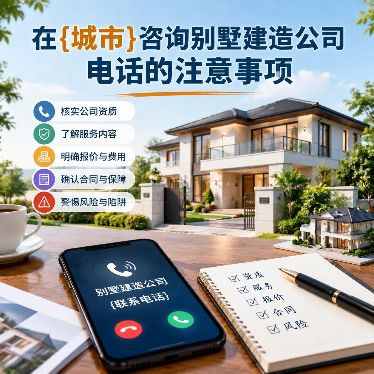 在安顺咨询别墅建造公司电话的注意事项