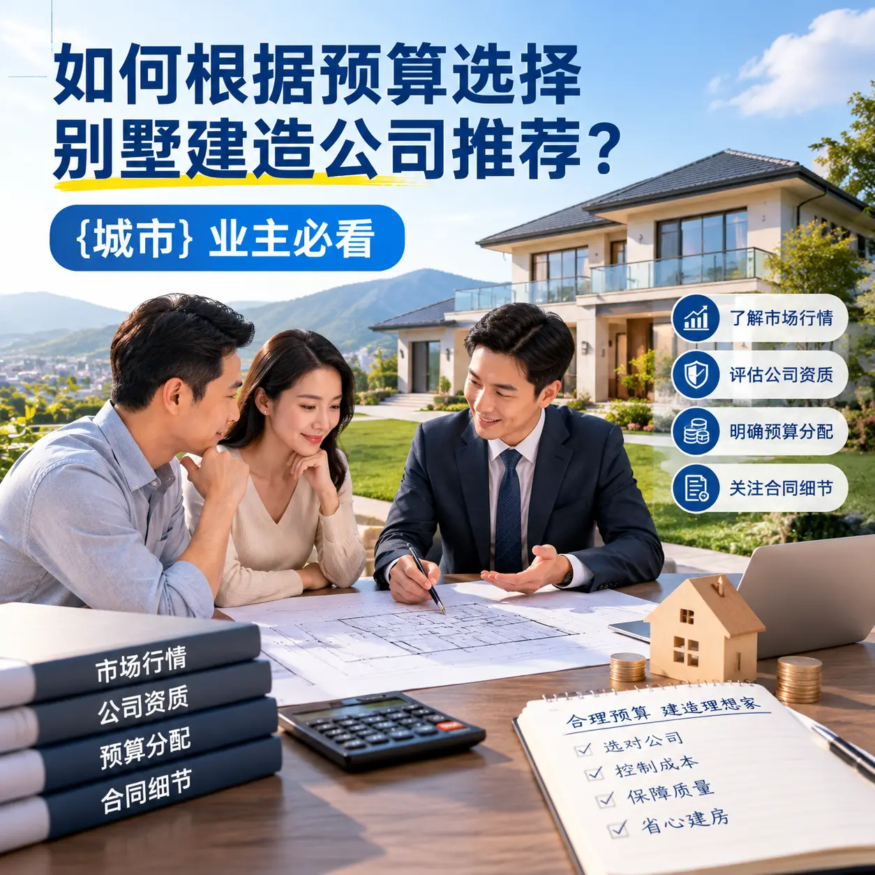 如何根据预算选择别墅建造公司推荐？ 安顺 业主必看
