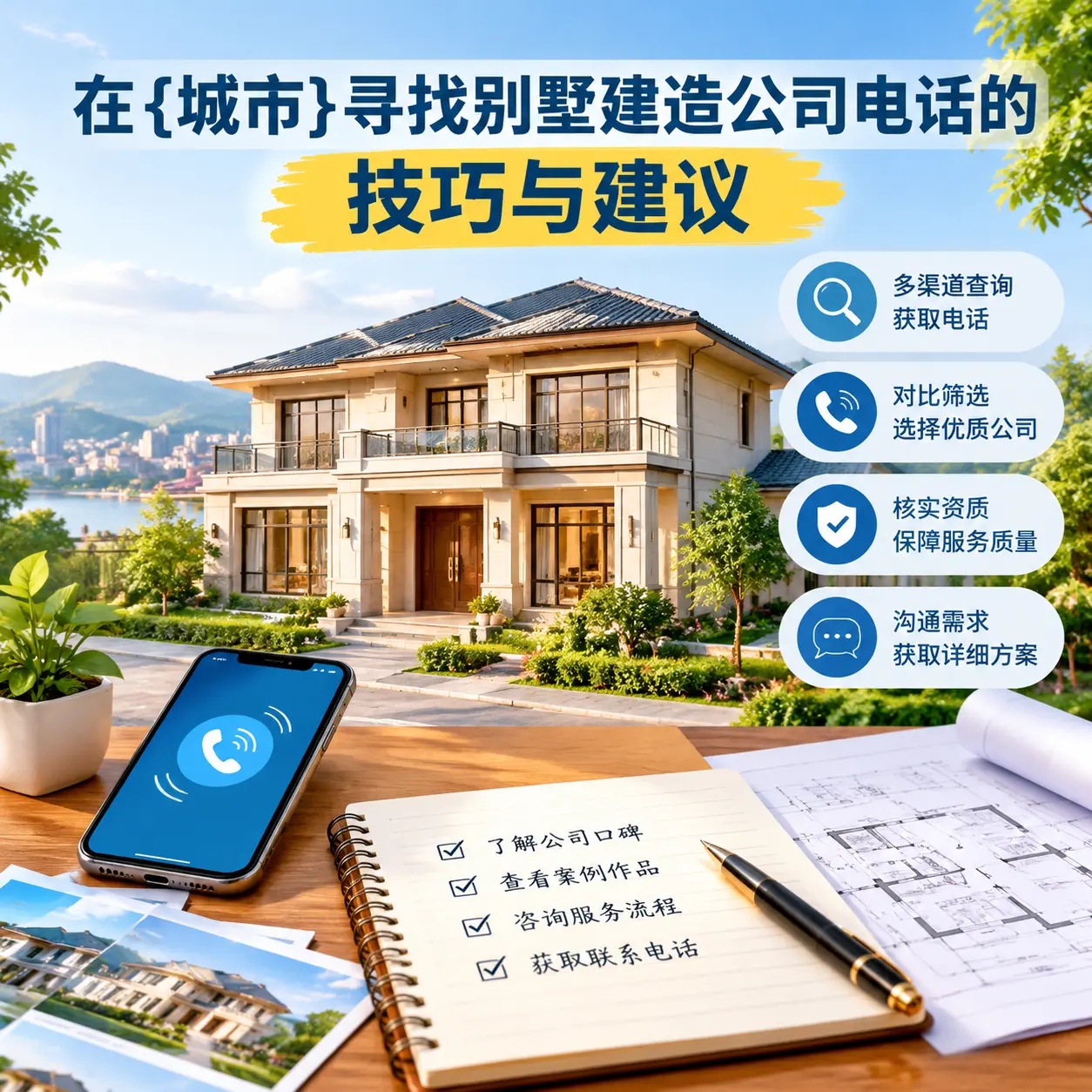 在安顺寻找别墅建造公司电话的技巧与建议