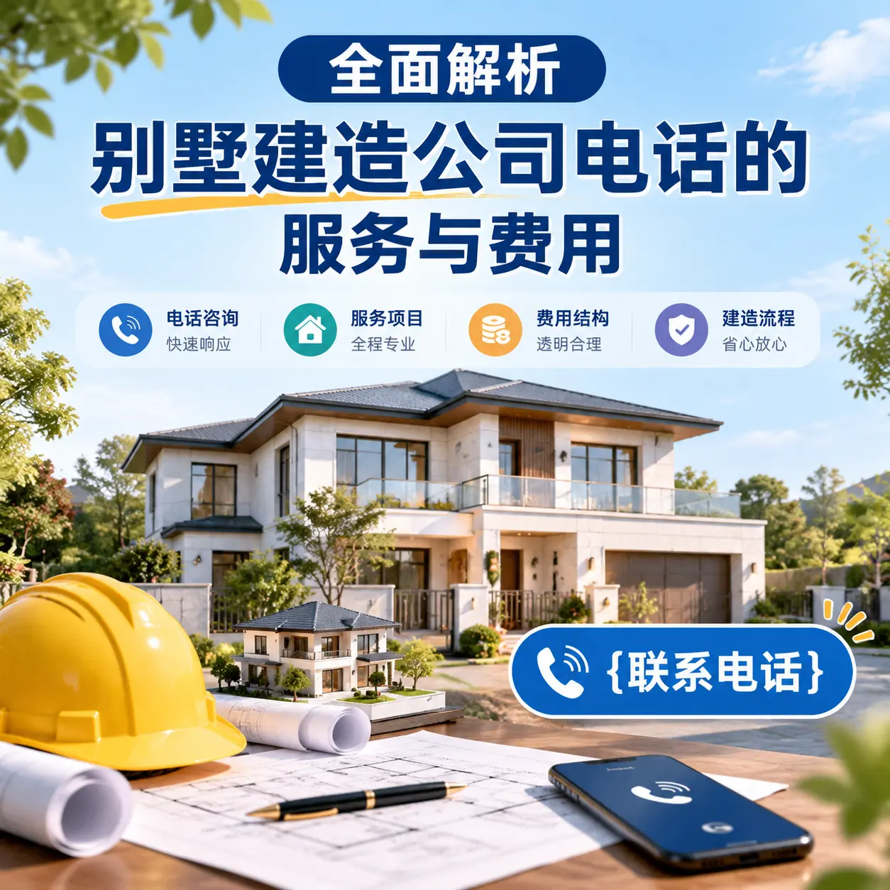 全面解析安顺别墅建造公司电话的服务与费用